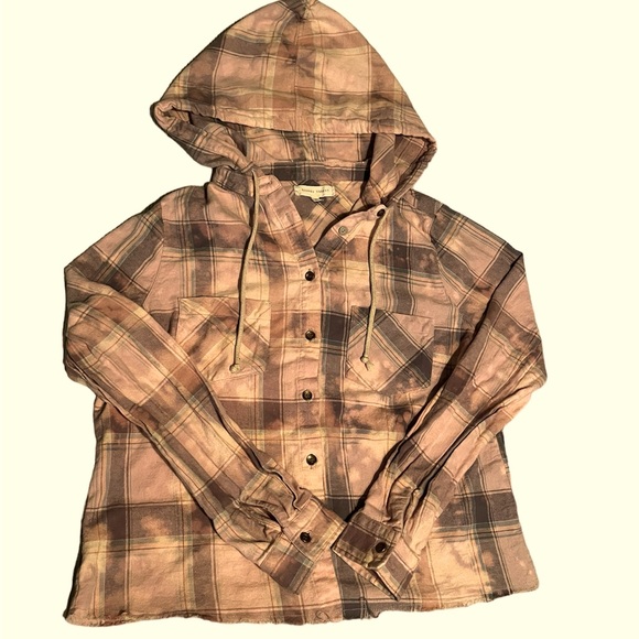 🩵Gilded Intent Women’s Flannel - Size Small - Picture 1 of 7